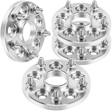 HHCSOP 5x100 إلى 5x114. 3 فواصل عجلات مزورة 15 مم لسيارات سوبارو إمبريزا BRZ باجا فورستر ليجاسي أوت باك سايون FR-S تويوتا 86، 4 قطع محولات عجلات مركزية 5x100 إلى 5x4. 5 بقطر محور 56.1 مم مع 12x1.25