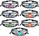 UTIEHD Genshin Impact Bracelet 7 Pack, Animne Element Luminous Bracelets Glow in Dark, God's Eye Time Gem Bracelet of Fire, Ice, Wind, Grass, Rock, Thunder, Water.