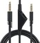 CYPHER.V Replacement Cable Cord for Astro A40/A40TR/A10 Gaming Headsets, Aux Wire with Volume Control 2. 0 M 6. 5 Feet Compatible with Xbox one PC Ps4 etc (Black.
