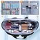 Damero Nurse Bag, Doctor Bag for Work Supplies, Medical Bags with Laptop Sleeve for Home Care Nurse, Health Care Staff and More, Black.