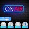 لافتات نيون SGTD ON AIR، مصابيح ليلية LED نيون، موصلة بمنفذ USB، لافتة ديكورية للغرف والحانات والمتاجر والنوادي والجراجات والمنازل والحفلات، ديكور جداري فني.