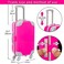 XFEYUE 23 Pcs American 18 inch Doll Clothes and Accessories - Suitcase Luggage , Pillow, Sunglasses, Camera, Passport, Mobile Phone , Computer Doll Travel Gear Play Set (No Doll.