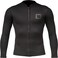 Surf Squared Mens Wetsuit Top Jacket 2mm or 3mmNeoprene Long Sleeve Shirt w/Extended Back Flap for More WarmthComfortDurable YKK Locking Front ZipperSurfing, Aerobics,All Watersports.