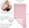 Aurora Athletica Organic Cotton Gym Towel - Soft, Absorbent, Silver-Infused (31. 5 X 15. 75 Inch- for Workout, Yoga, Sports (Pink.