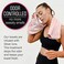 Aurora Athletica Organic Cotton Gym Towel - Soft, Absorbent, Silver-Infused (31. 5 X 15. 75 Inch- for Workout, Yoga, Sports (Pink.