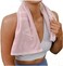 Aurora Athletica Organic Cotton Gym Towel - Soft, Absorbent, Silver-Infused (31. 5 X 15. 75 Inch- for Workout, Yoga, Sports (Pink.
