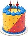 DecoPac Mickey Mouse Character Birthday Candles.