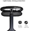 MONOCARBON Real Carbon Fiber for Airpods MAX case cover Ultra ProtectiveLightweight - Forged Glossy Black.