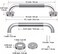 iMomwee 12 Inch Anti-Slip Shower Grab Bar, Chrome Stainless Steel Bathroom Grab Bar Handle with Textured Grip, Shower Balance Bar, Safety Hand Rail Support, Handicap Elderly Senior Assist Bath Handle.