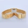 BERNY Gold Watches for Women Updated Ladies Quartz Wrist Watches Stainless Steel Band Womens Small Gold Watch Luxury Casual Fashion Bracelet Tools Included.