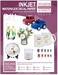 Jecqbor 20 Sheets Waterslide Decal Paper INKJET CLEAR,8. 5X11 Inch Water Slide Transfer Paper Transparent Printable for Tumblers,Ceramics,Plastics,Glasses,DIY.
