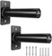 BRTGYM Wall Mounted Weight Plate Holder, Fit 2inch Olympic Weight Plates, Max Weight Capacity 275 lb, Heavy Iron Construction, Mounting Hardware Included.