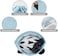 WANDF Drawstring Backpack Sports Gym Sackpack with Mesh Pockets Water Resistant String Bag for Women Men.