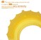 HeyooHeloo NB Baby Shower Cap Waterproof Shampoo hat for Children Toddler Girls Boys Protect Ears Eyes. Adjustable Silicone Bathing Crown.