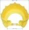 HeyooHeloo NB Baby Shower Cap Waterproof Shampoo hat for Children Toddler Girls Boys Protect Ears Eyes. Adjustable Silicone Bathing Crown.
