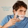 Harry's Shaving Kit for Men - Razor Handle, 3 Razor Blade Refills, Foaming Shave Gel, and Travel Blade Cover - Ocean Blue.