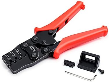 Newdeli Weather Pack Crimpers, Crimp tool AWG 14-24 for Crimping Delphi APTIV Weather Pack Terminals or Metri-Pack Connectors(Have LocatorRemoval Extraction Tool.