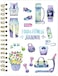 ceiba tree Food and Fitness Journal Meal Journal Diary Workout Wellness Log Notebook Planner Weight Loss Diet Meal Exercise Training Health Tracker 6. 1" x 8. 5" Hard Cover.