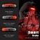 WSDCAM Smart Bike Tail Light with Turn Signals and Brake Light, Bike Alarm Horn with Remote, Auto ON/Off Rechargeable Waterproof Bike Horn Alarm Rear Bike Brake Light Turn Signals Bicycle Tail Light.