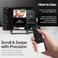 TNP Products TNP Bluetooth Remote Control for iPad iPhone - Trackpad Media Presenter for iOS Mac Android Tablet PC - Wireless Camera Shutter, Media Button, Presentation Clicker, iPad Air Pro, MacBook
