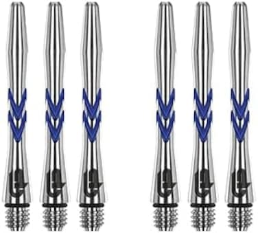 RED DRAGON Gerwyn Price Iceman V-Groove Aluminium Stems.
