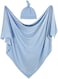 OWLOWLA Swaddle Blanket and Hat Set Newborn Swaddle Wrap Baby Receiving Blanket for Baby Boys Girls.