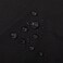ALYVIA SPRING Waterproof Fabric Shower Curtain Soft Hotel Quality - 3 Magnets at Bottom, Premium Black Shower Curtain Liner for Bathroom, Light-Weight ClothWashable - 72x72, Black.