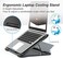 ICE COOREL Laptop Cooling Pad with 6 Cooling Fans, Cooling Pad for Laptop Fan 13-15. 6 Inch, Laptop Cooler Stand with 6 Height Adjustable, Notebook Cooler Pad with Two USB Port [2022 Version].
