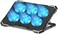 ICE COOREL Laptop Cooling Pad with 6 Cooling Fans, Cooling Pad for Laptop Fan 13-15. 6 Inch, Laptop Cooler Stand with 6 Height Adjustable, Notebook Cooler Pad with Two USB Port [2022 Version].
