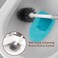Eyliden Toilet Plunger and Brush, 2 in 1 Toilet Bowl Brush Plunger Set with Holder, Bathroom Cleaning Tools Combo with Caddy Stand (White.
