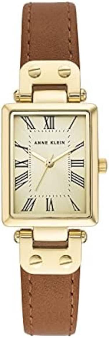 Anne Klein Women's Leather Strap Watch, AK/3752.