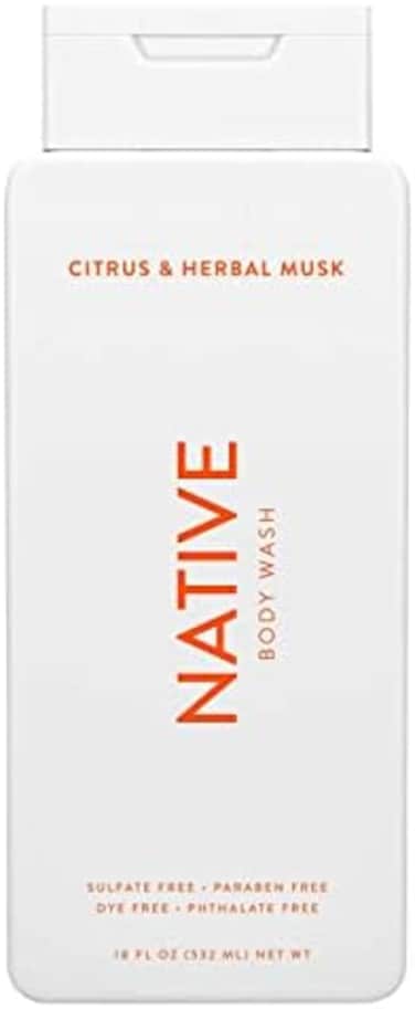 Native Body Wash - CitrusHerbal Musk - 18 oz (532ml.