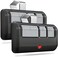 CreaCity 2 for Chamberlain LiftMaster Craftsman Garage Door Opener Remote 893LM 893Max 971LM Universal.
