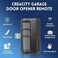 CreaCity 2 for Chamberlain LiftMaster Craftsman Garage Door Opener Remote 893LM 893Max 971LM Universal.