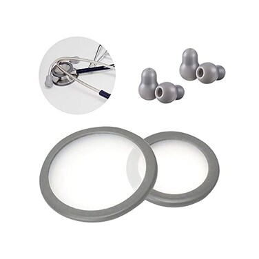 TuHeeHuT Replacement Accessories Kit Fits Classic 3, Cardiology 3Cardiology 4 Stethoscope for Littman Stethoscope Replacement PartsStethoscope and Ear Tips Replacement Parts.