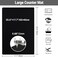 Ewen 25. 6x17. 7 Inch Large Silicone Kitchen Counter Mat, 2MM Thick Heat Resistant Countertop Protector, Silicone Mat Under Air Fryer, Toaster Oven, Microwave, Coffee Maker, Cutting Board, Drill, Blac