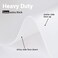 Ewen 25. 6x17. 7 Inches Silicone Mats for kitchen Counter, 2MM Thick Extra Large Heat Resistant Bar Mats for Countertop Silicone Mat for Air Fryer, Crafts, Work, Glass Top Stove, Translucent.