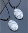 Crystal Force Aquamarine Gemstone Pendant Necklace Hand Braided,Natural Healing Stone of Courage,Throat ChakraCommunication Aid,Gift Jewelry for Men Women.