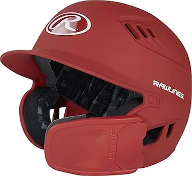RawlingsR16 Velo Reversible EXT Batting HelmetReversible Face GuardJuniorSenior SizesMultiple Matte Colors.