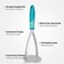Joyoldelf Heavy Duty Potato Masher, Stainless Steel Integrated Avocado Masher with Non-slip Handle, Perfect for Bean, Vegetable, Fruits, Baby Food (blue.