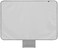WESAPPINCcomputer Monitor Dust Cover for iMac 24&rdquo;, PU Leather Protective Screen Dust Cover Sleeve with Rear Pocket Compatible with iMac 24 inch (24 inch, Grey.