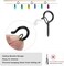 PlusRoc 20 Pack Screw Hooks for Hanging Outdoor String Lights, Heavy Duty 2. 2 Inch Black Eye Hook Cup Hook Q-Hanger, Wall Wood Ceiling Deck Mount.