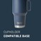 كوب السفر Yeti Rambler سعة 30 أونصة، مصنوع من الفولاذ المقاوم للصدأ، معزول بتفريغ الهواء مع غطاء قوي، لون كحلي.