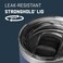 كوب السفر Yeti Rambler سعة 30 أونصة، مصنوع من الفولاذ المقاوم للصدأ، معزول بتفريغ الهواء مع غطاء قوي، لون كحلي.