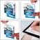 durony 800 Pieces Photo Sticker White Double-Sided Self Adhesive Photo Tapes for Pictures DIY Photo Album Journal.