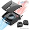 IETS GT202UB vacuum laptop fan cooler With temperature display, intelligent temperature measurement cooling, 13 wind speed (2600-5000RPM turbo fan,Perfect for Rapid Cooling of gaming laptop.
