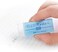 Seed Transparent Clear Plastic Eraser, Medium, 4 ea. /pack (EP-CL150-4P.