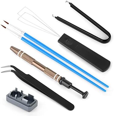 YIMAGUJRX RUNJRX Keyboard Lube Kit with Switch Opener Tweezers for Custom Keyboard, Keyboard Lube Tools.