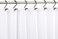 CHICTIE Black Shower Curtain Hooks Rings, Decorative for Bathroom Shower Rods, Set of 12 Premium Rust-Resistant Metal Hooks Hangers T Shaped Design.
