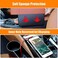coforder Car seat gap filler organizer between front seat car organizer and storage box, auto premium pu leather console with cup holder, car pocket for interior essentials (for passenger side.